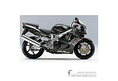 Decals for Honda CBR900RR 1997 - Black • Honda OEM Decals