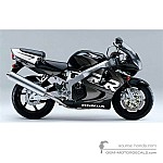 Honda CBR900RR 1998 - Zwart