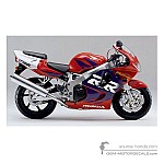 Honda CBR900RR 1998 - Rood