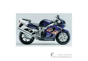 Stickers voor Honda CBR900RR 1999 - Blauw • Honda OEM Stickers