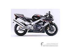 Decals for Honda CBR900RR 2000 - Black • Honda OEM Decals