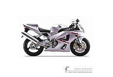 Adesivi per Honda CBR900RR 2001 - Argento • Honda Adesivi OEM