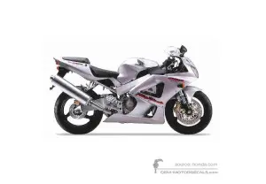 Aufkleber für Honda CBR900RR 2001 - Silber • Honda OEM-Aufkleber