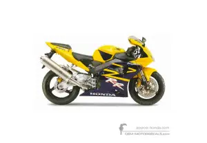 Adesivi per Honda CBR900RR 2002 - Giallo • Honda Adesivi OEM