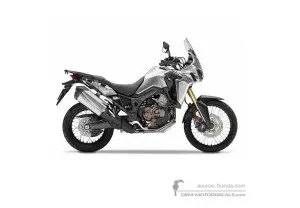 Decals for Honda CRF1000 AFRICA TWIN 2016 - Silver • Honda OEM Decals