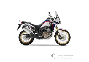 Pegatinas para Honda CRF1000 AFRICA TWIN 2016 - Blanco • Honda Pegatinas OEM
