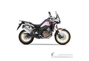 Pegatinas para Honda CRF1000 AFRICA TWIN 2018 - Blanco • Honda Pegatinas OEM