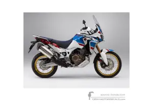 Pegatinas para Honda CRF1000 AFRICA TWIN Adventure Sports 2018 - Blanco • Honda Pegatinas OEM