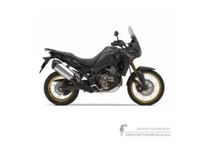 Autocollants pour Honda CRF1000 AFRICA TWIN 2019 - Noir • Honda Autocollants OEM