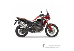 Autocollants pour Honda CRF1000 AFRICA TWIN 2019 - Rouge • Honda Autocollants OEM