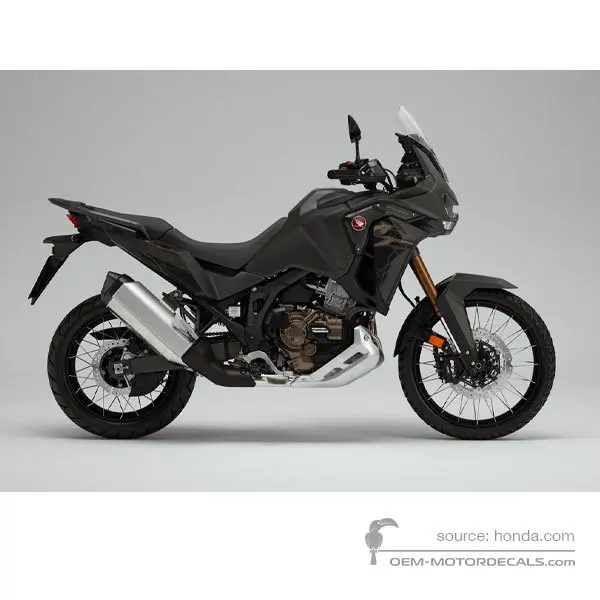 Honda CRF1100 AFRICA TWIN ADVENTURE SPORTS 2022 - Schwarz - Mat Ballistic Black Metallic