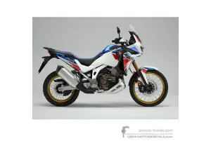 Decals for Honda CRF1100 AFRICA TWIN ADVENTURE SPORTS 2022 - White • Honda OEM Decals