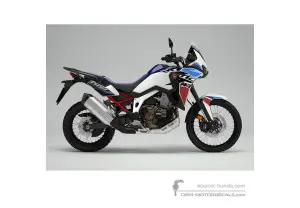 Stickers voor Honda CRF1100 AFRICA TWIN 2022 - Wit • Honda OEM Stickers