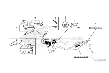 Honda CRF1100 AFRICA TWIN 2022 - Schwarz