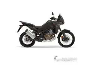 Autocollants pour Honda CRF1100 AFRICA TWIN 2023 - Noir • Honda Autocollants OEM