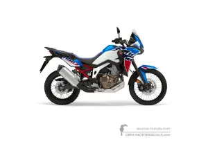 Stickers voor Honda CRF1100 AFRICA TWIN 2023 - Blauw • Honda OEM Stickers
