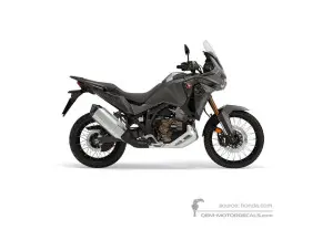 Stickers voor Honda CRF1100 AFRICA TWIN ADVENTURE SPORTS 2023 - Grijs • Honda OEM Stickers