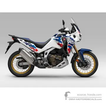 Honda CRF1100L AFRICA TWIN ADVENTURE SPORTS 2024 - Weiss - Pearl Glare White