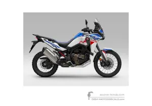 Stickers voor Honda CRF1100L AFRICA TWIN 2024 - Wit • Honda OEM Stickers