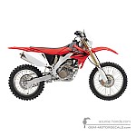 Honda CRF250X 2006 - Rood