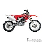 Honda CRF250X 2013 - Czerwony