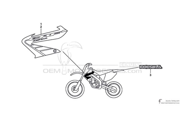 Honda CRF450R 2002 - Rosso