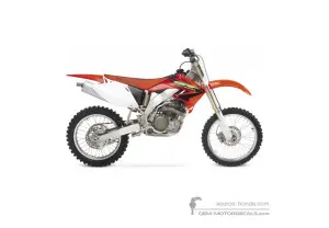 Stickers voor Honda CRF450R 2003 - Rood • Honda OEM Stickers