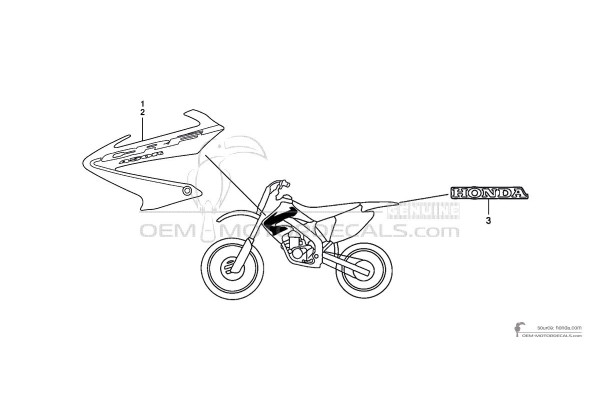Honda CRF450R 2003 - Rosso