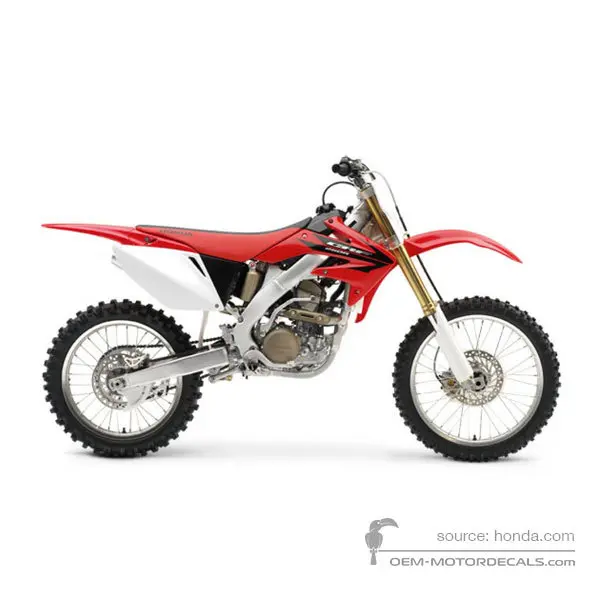 Honda CRF450R 2006 - Rosso - Extreme Red