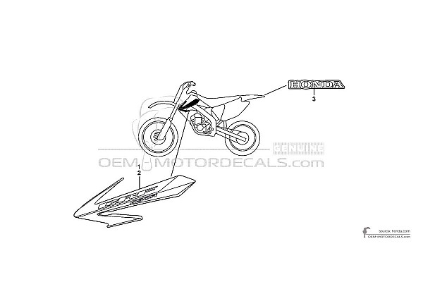 Honda CRF450R 2006 - Rosso