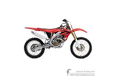 Adesivi per Honda CRF450R 2008 - Rosso • Honda Adesivi OEM