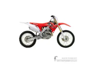 Adesivi per Honda CRF450R 2010 - Rosso • Honda Adesivi OEM