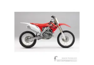 Pegatinas para Honda CRF450R 2011 - Rojo • Honda Pegatinas OEM