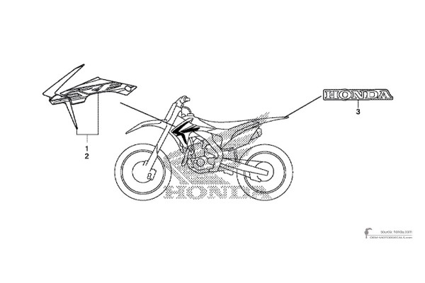 Honda CRF450R 2015 - Rot