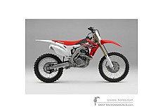 Autocollants pour Honda CRF450R 2016 - Rouge • Honda Autocollants OEM