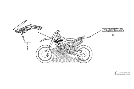 Honda CRF450R 2016 - Rosso