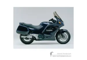 Adesivi per Honda ST1100 PAN EUROPEAN 1993 - Blu • Honda Adesivi OEM