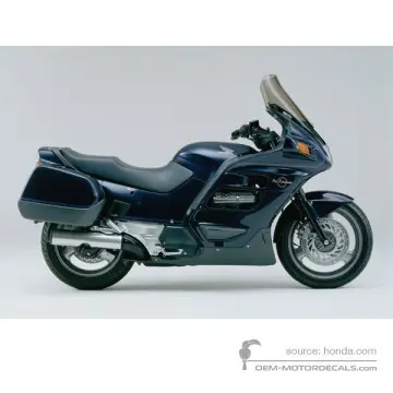 Honda ST1100 PAN EUROPEAN 1993 - Azul - Lapis Blue Metallic