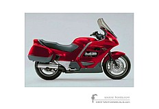 Autocollants pour Honda ST1100 PAN EUROPEAN 1993 - Rouge • Honda Autocollants OEM