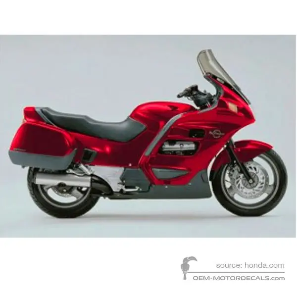 Honda ST1100 PAN EUROPEAN 1993 - Red - Candy Glory Red