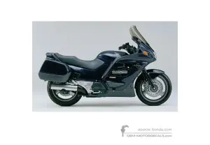 Aufkleber für Honda ST1100 ABS PAN EUROPEAN 1994 - Blau • Honda OEM-Aufkleber
