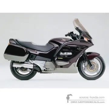 Honda ST1100 ABS PAN EUROPEAN 1994 - Violeta - Candy Tropical Night Purple