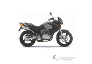 Decals for Honda XL125V VARADERO 2004 - Black • Honda OEM Decals