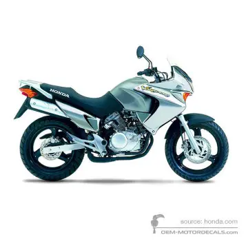 Honda XL125V VARADERO 2003 - Argent - Shield Silver Metallic