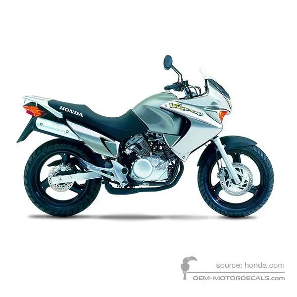 Honda XL125V VARADERO 2003 - Silver - Shield Silver Metallic