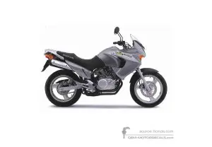 Decals for Honda XL125V VARADERO 2004 - Silver • Honda OEM Decals
