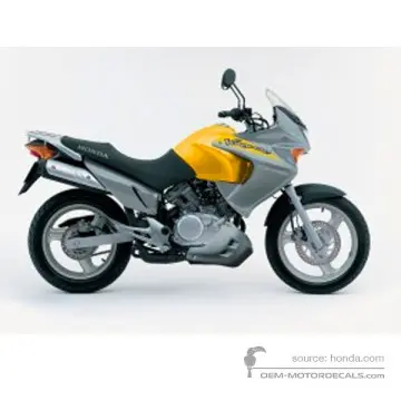 Honda XL125V VARADERO 2004 - Plata - Brittany Silver Metallic