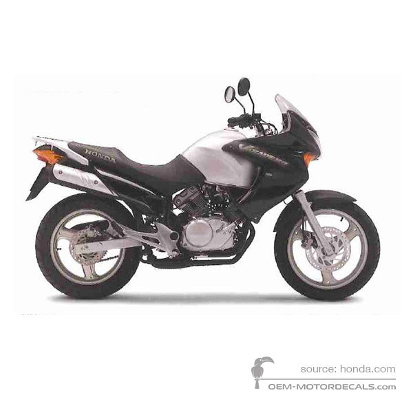 Pegatinas para Honda XL125V VARADERO 2005 - Negro • Honda Pegatinas OEM