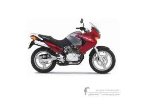 Decals for Honda XL125V VARADERO 2005 - Red • Honda OEM Decals