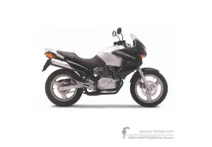 Decals for Honda XL125V VARADERO 2006 - Black • Honda OEM Decals
